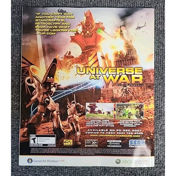 Game Informer Magazine - Issue 177 January 2008 - Tiberium Very Good Condition - Picture 2 of 2